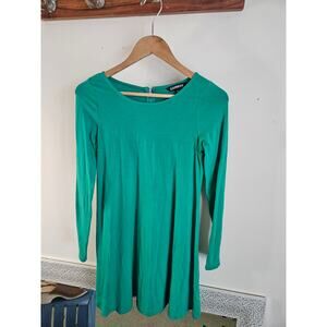 Express Kelly Green Stretch Dress – Size XS